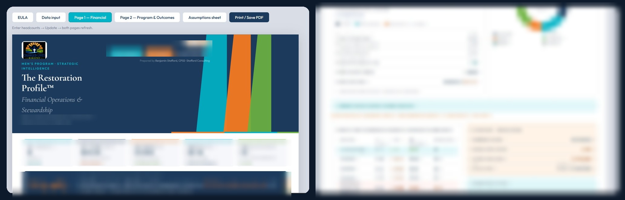 StewardFlow case management interface